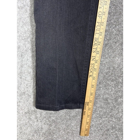 Kenneth Cole Oritt Straight Leg Jeans Mens Size 34x34 Stretch Charcoal Gray - Picture 15 of 16